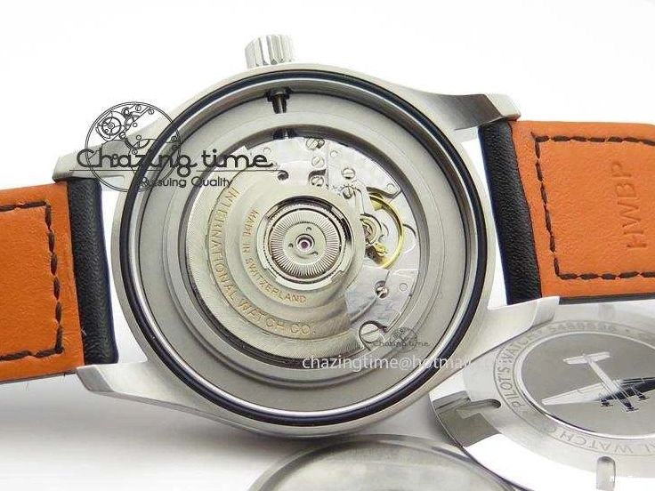 MIROTIME 0212 Mark XVIII IW327001 V6F Best Edition Black Dial On Black Leather Strap A Tailored 7307